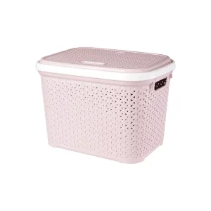 سبد لباس دربدار کوچک لایف بازن