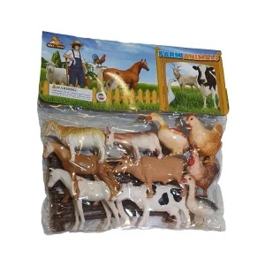 فیگور حیوانات اهلی نیکی تویز 10 عددی