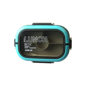 ظرف غذا همراه قاشق و چنگال دو طبقه 1100 میل لانچ باکس LUNCH BOX