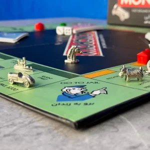 بازی مونوپولی حرفه ای هارد باکس(MONOPOLY)