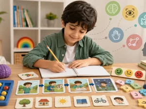 تأثیر بازی‌های فکری بر نوشتار کودکان دارای اختلال یادگیری