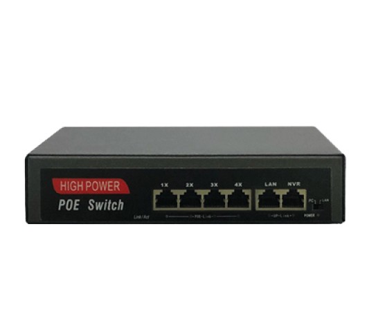 دستگاه سوئیچ 4 پورت فاین مدل Fs-04P-10/100