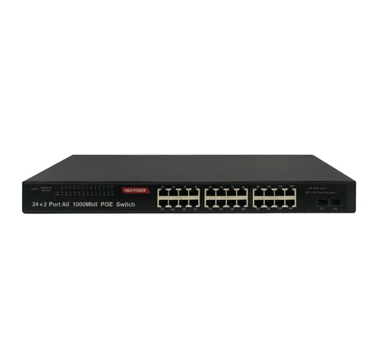 دستگاه سوئیچ 24 پورت فاین مدل Fs-24PG