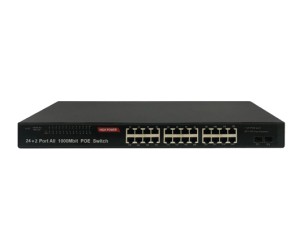 دستگاه سوئیچ 24 پورت فاین مدل Fs-24PG