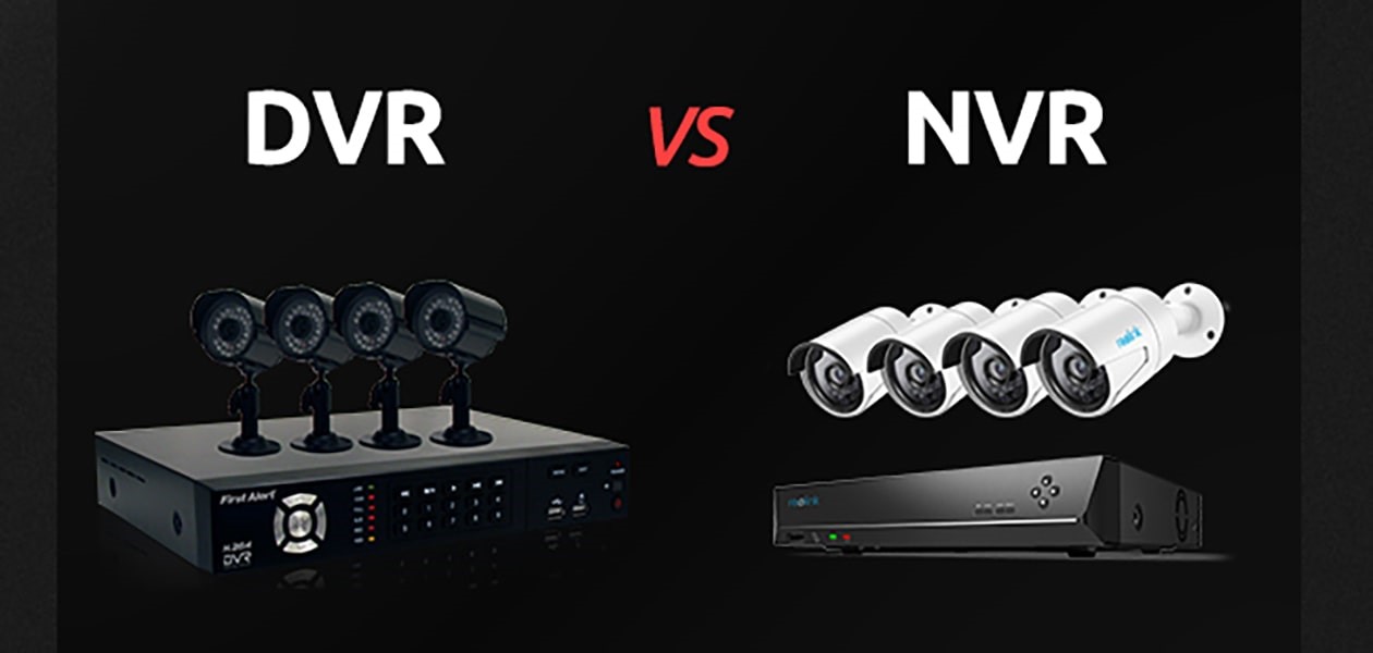 تفاوت دستگاه nvr و dvr از نظر ظاهر