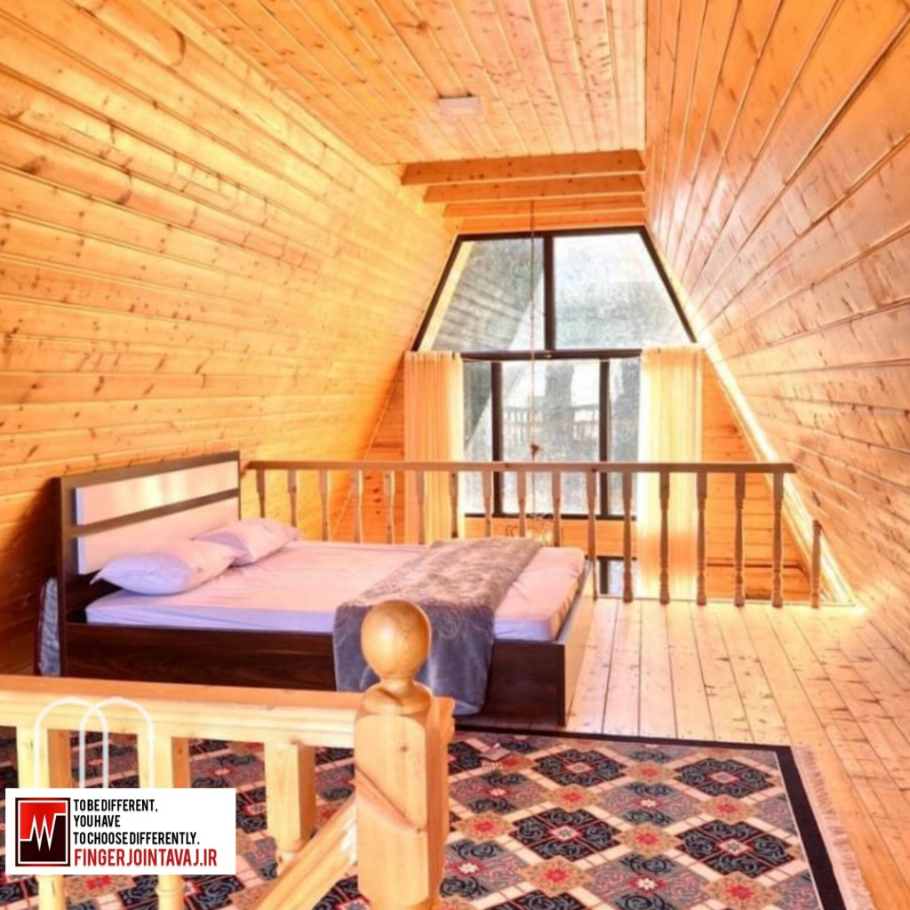 سقف تمام چوب ویلا مدل ۱۵۳۲