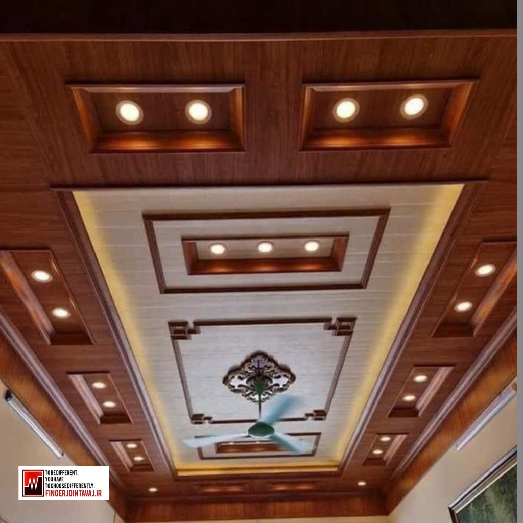سقف تمام چوب ویلا مدل ۱۵۴۴