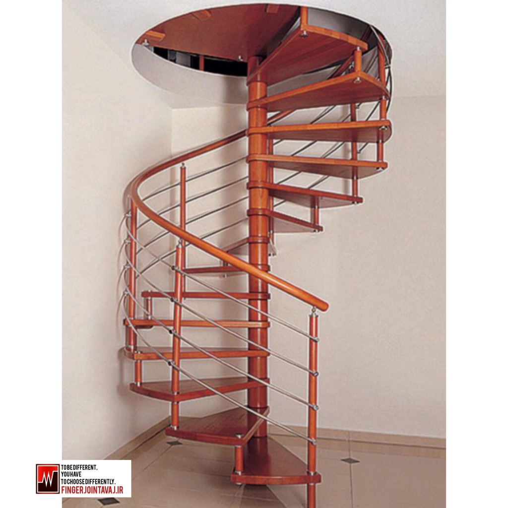 اسکلت فولادی پله ویلا سوئیسی کد ۱۶۲۰