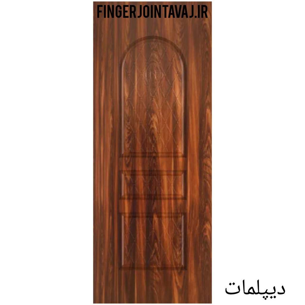 درب ملامینه رنگی مدل دیپلمات