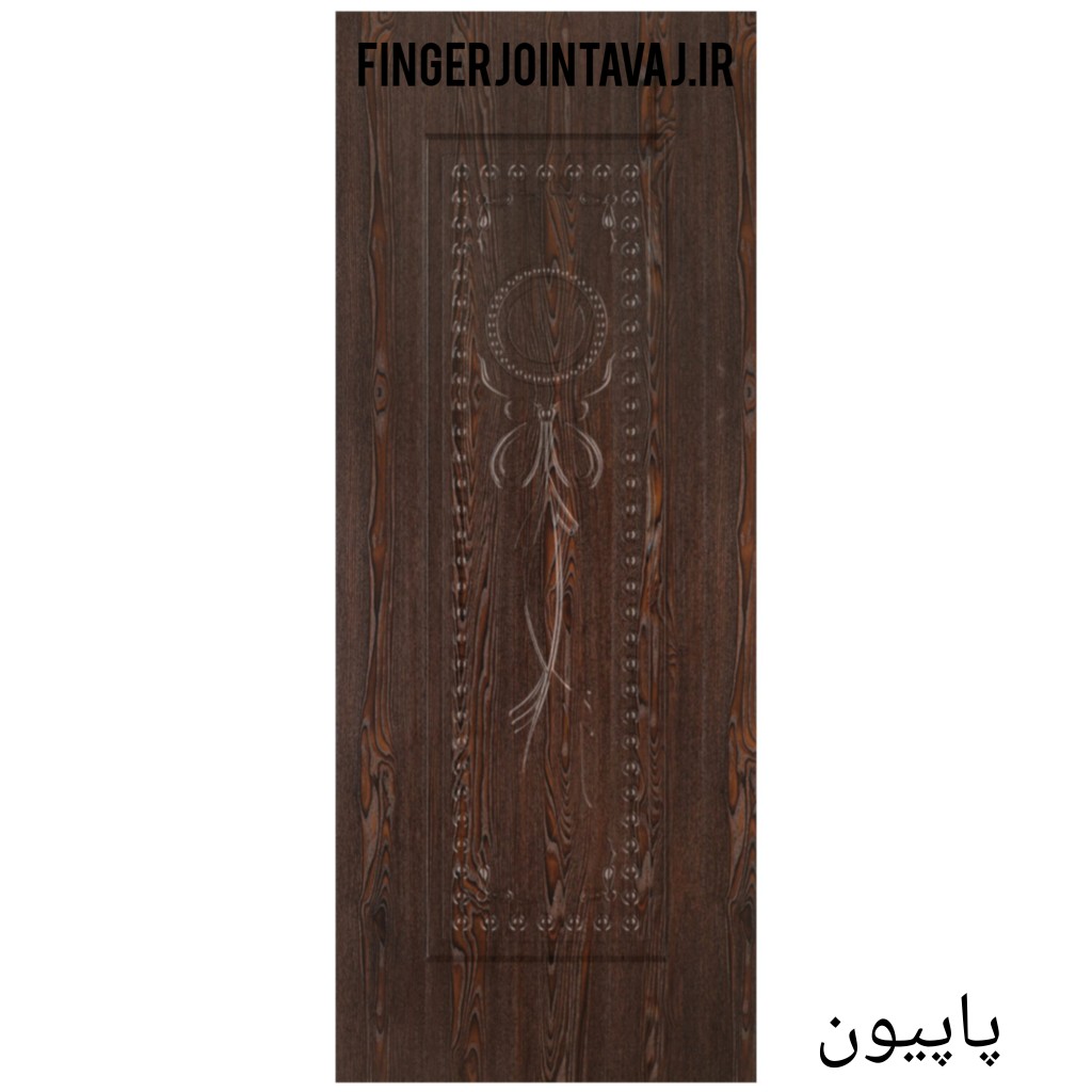درب ملامینه رنگی مدل پاپیون