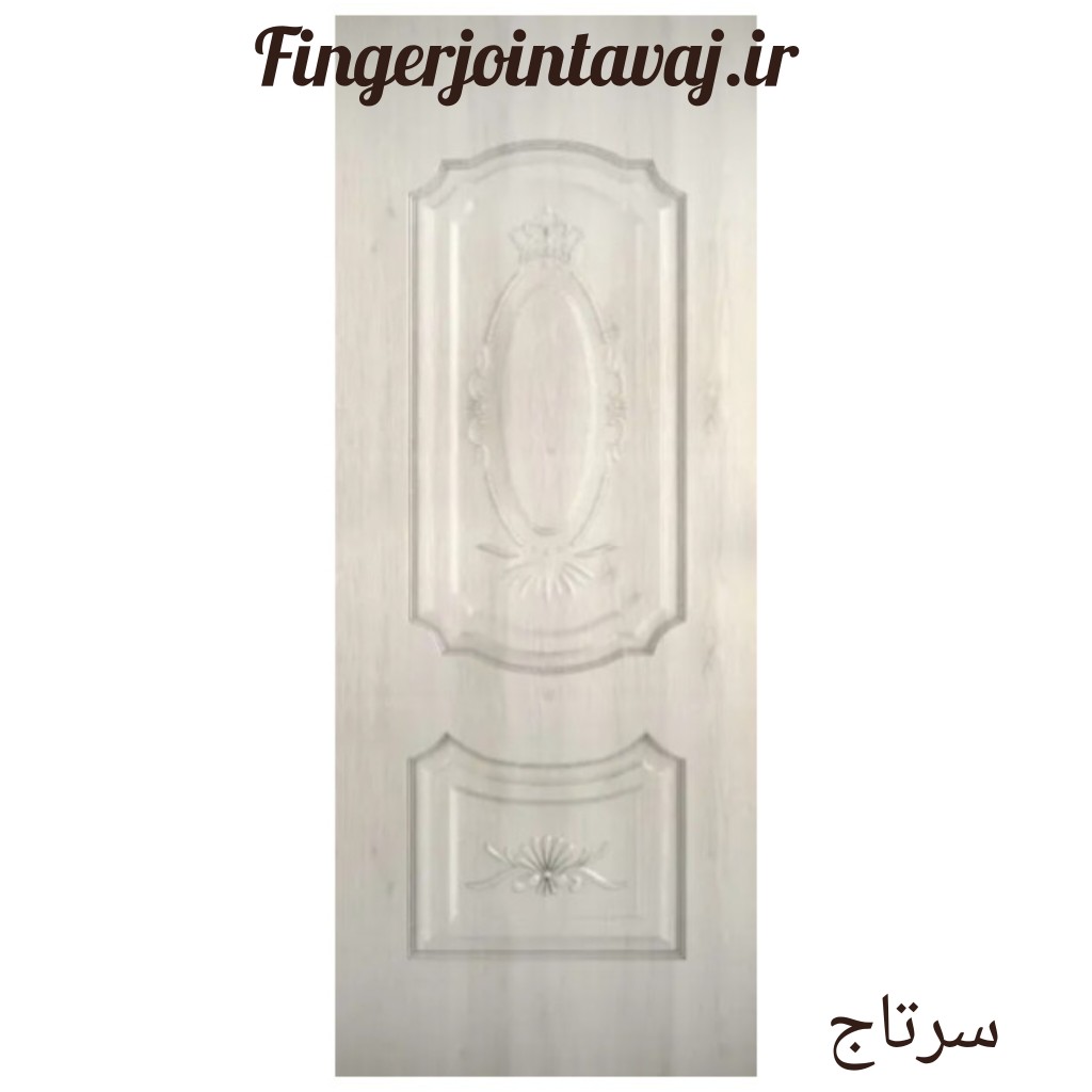 درب ملامینه رنگی مدل سرتاج