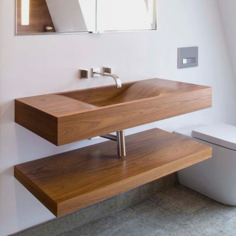 کاسه روشویی چوبی مدل ۱۲۱.FJA