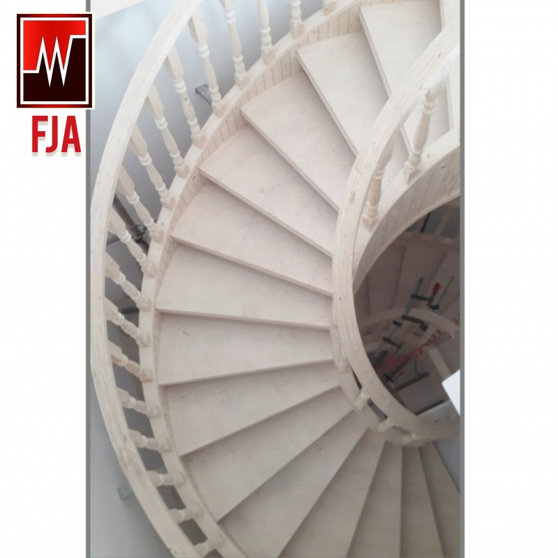 پله چوب طبیعی فینگر جوینت کد ۱۵۱۲   برند FJA