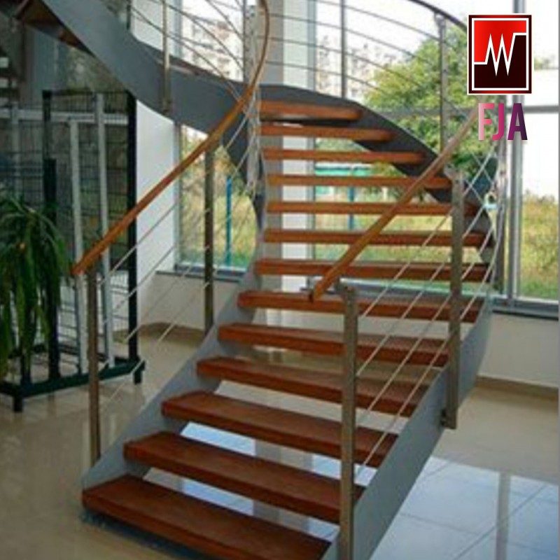 پله چوب طبیعی فینگر جوینت کد ۱۵۱۷   برند FJA