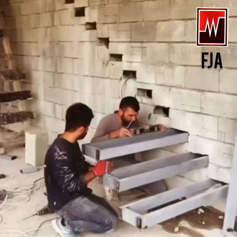 پله چوب طبیعی فینگر جوینت کد ۱۵۴۰ برند FJA