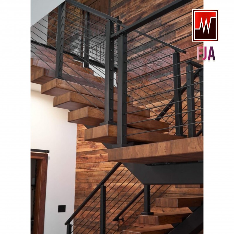 پله چوب طبیعی فینگر جوینت کد ۱۵۵۷ برند FJA