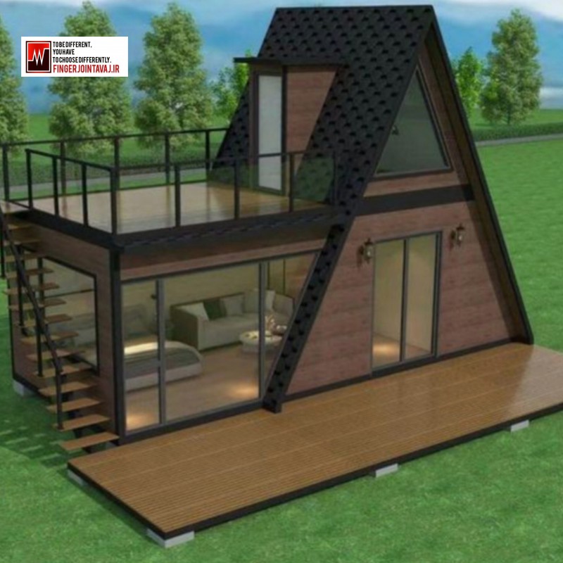 ویلا سوئیسی دوبلکس دو خواب ۹۷ متری برند FJA