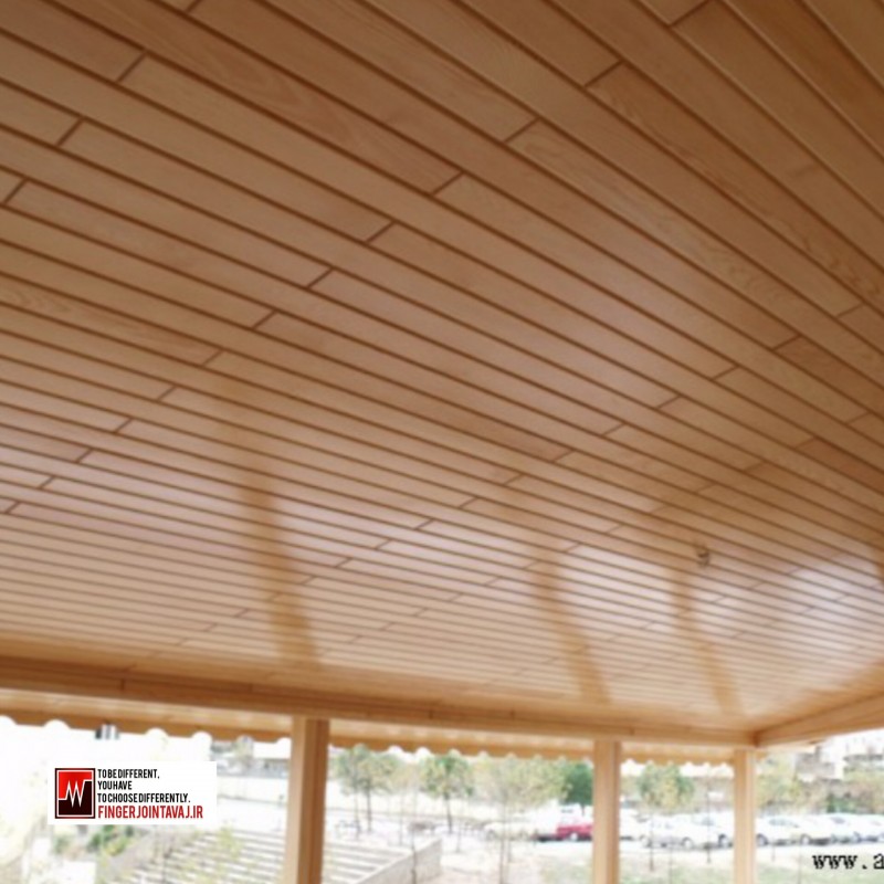 سقف تمام چوب ویلا مدل ۱۵۲۴
