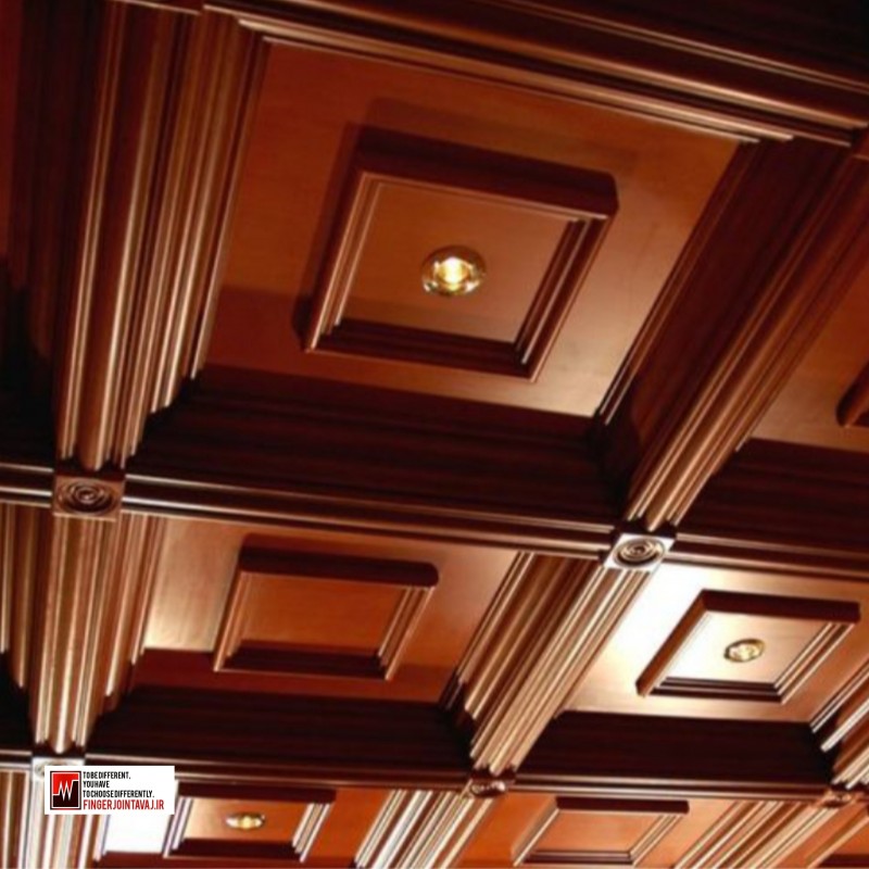 سقف تمام چوب ویلا مدل ۱۵۳۴