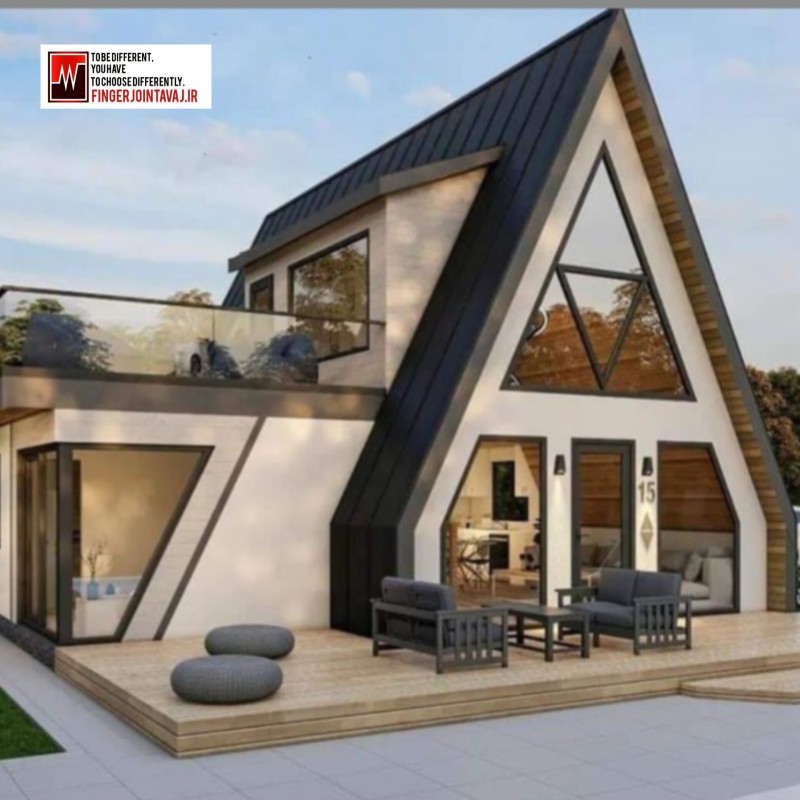 ویلا سوئیسی دوبلکس برند FJA متراژ ۸۰ الی ۱۰۰ متری