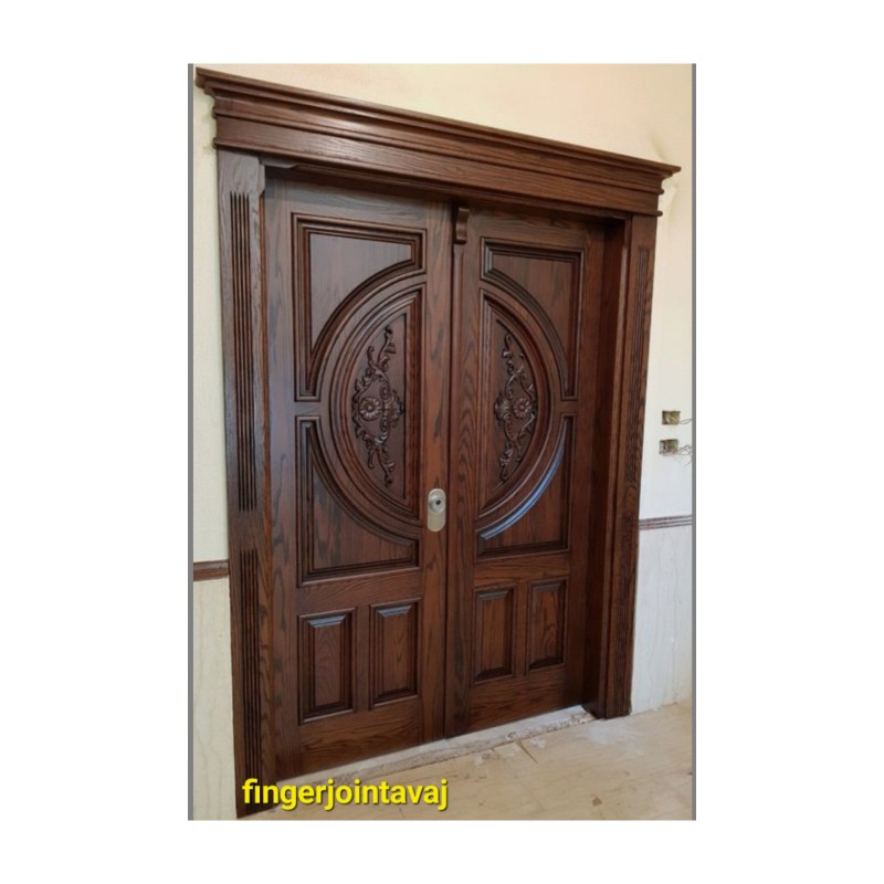 درب تمام چوب لابی کد 1117