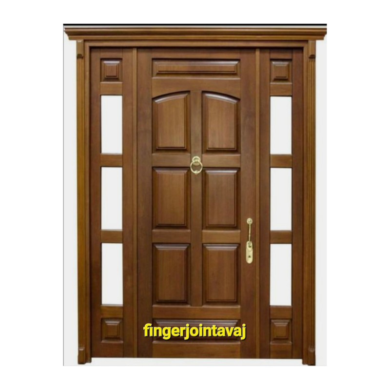 درب لابی تمام چوب ، کد 1130