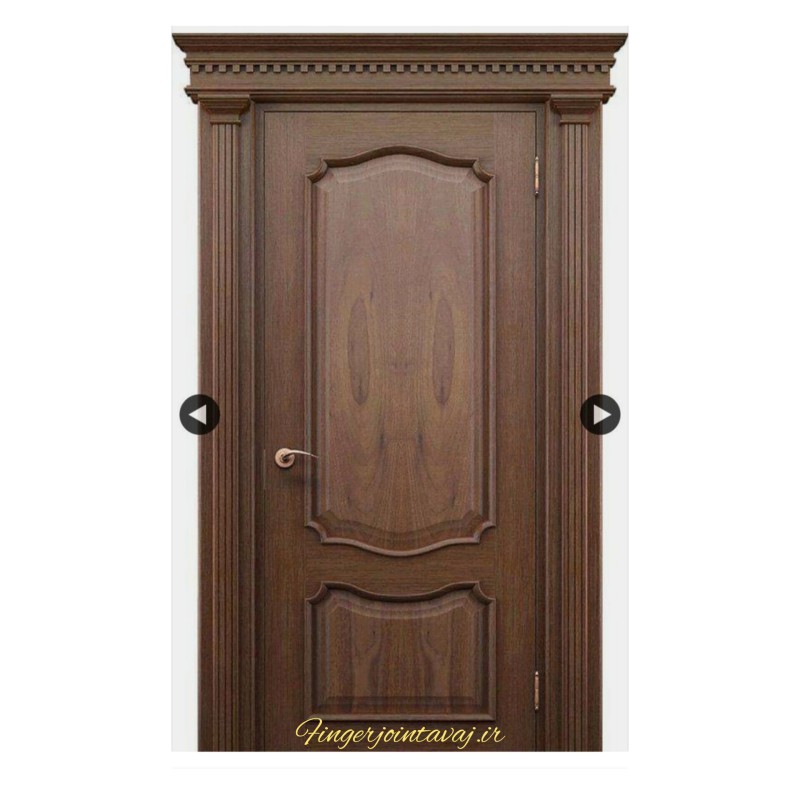 درب ورودی و اتاقی تک لنگه تمام چوب کد ۱۳۱۵