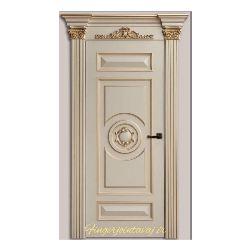 درب ورودی و اتاقی تک لنگه تمام چوب کد ۱۳۲۰