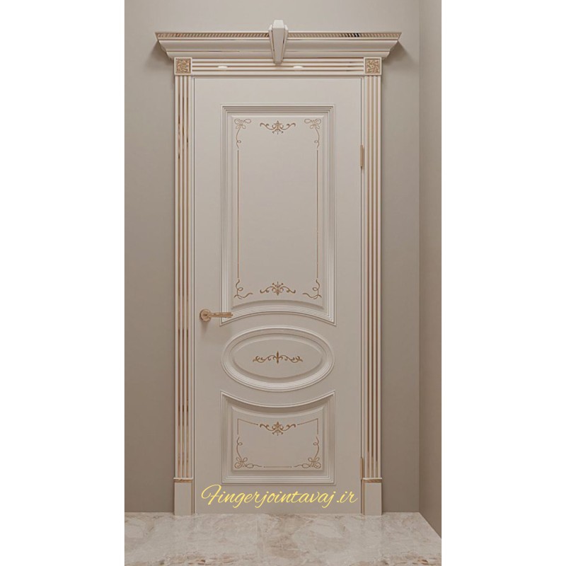 درب ورودی و اتاقی تک لنگه تمام چوب کد ۱۳۲۷