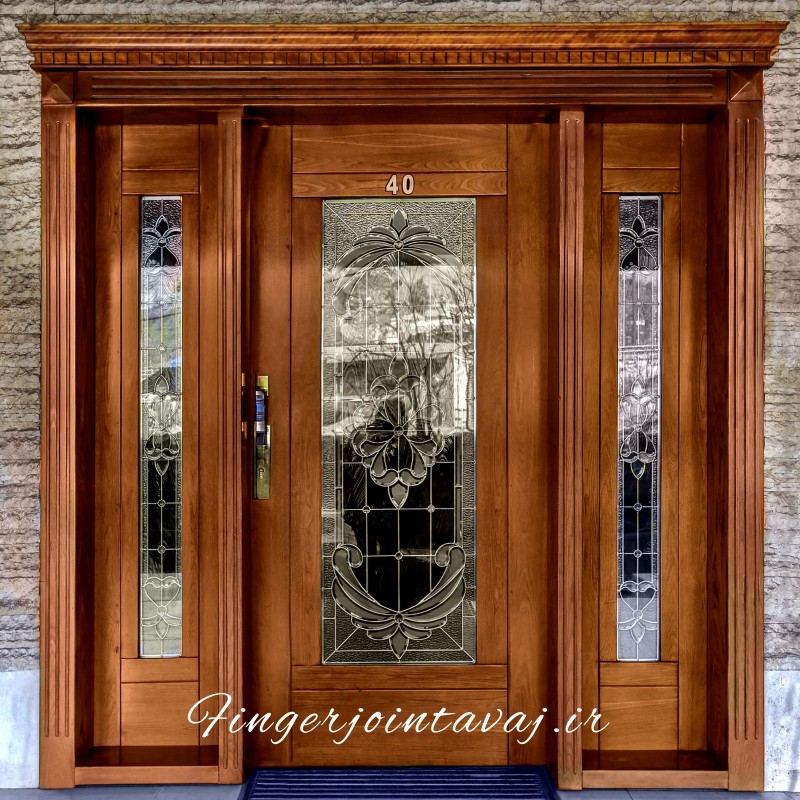 درب تمام چوب تک لنگه کد ۱۳۳۳