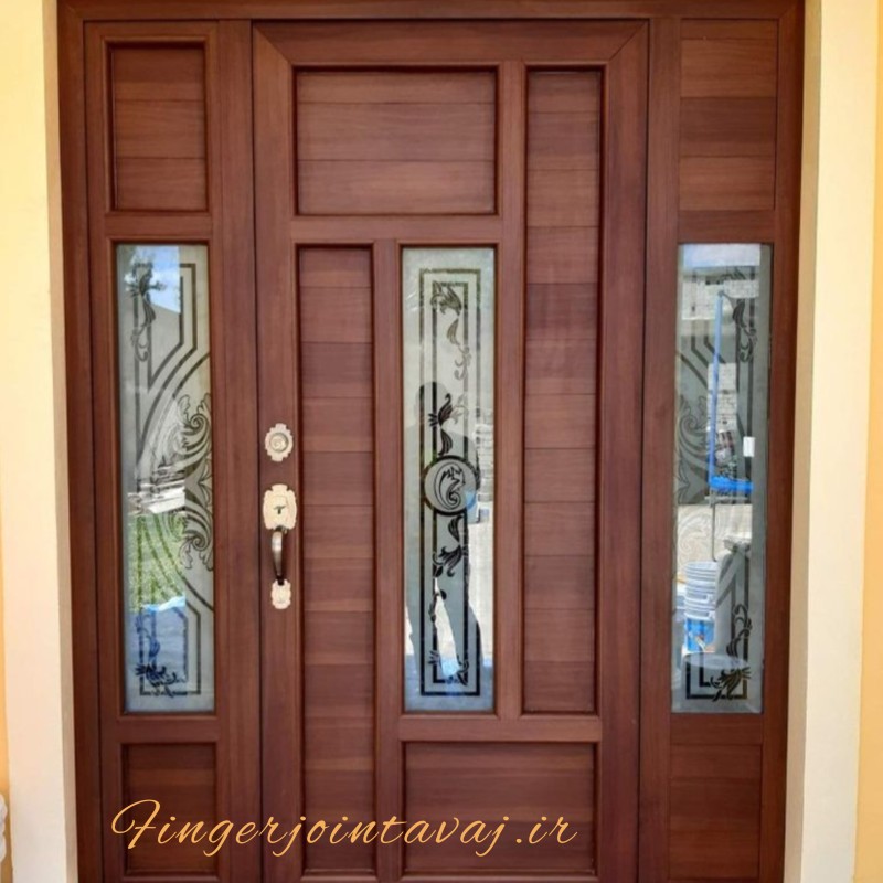 درب تمام چوب لابی مدل 1201