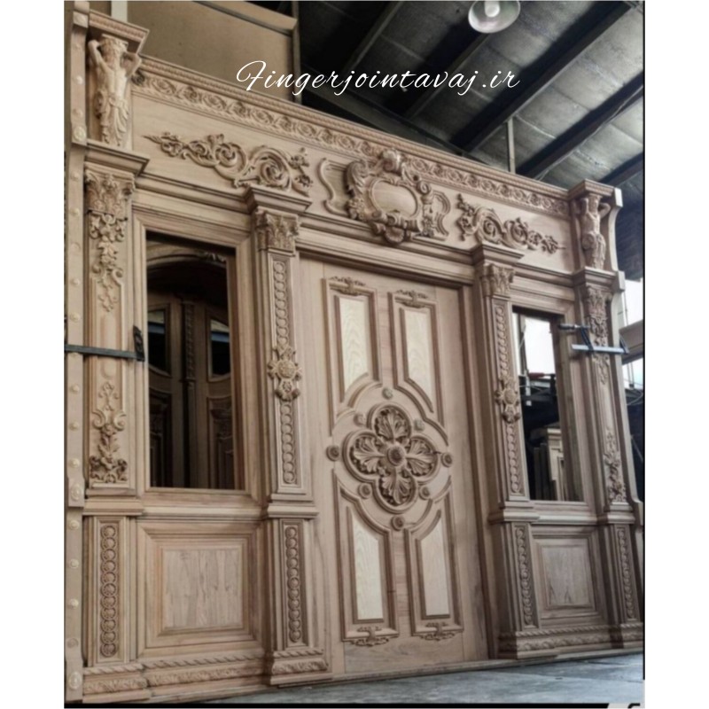 درب تمام چوب لابی مدل 1173