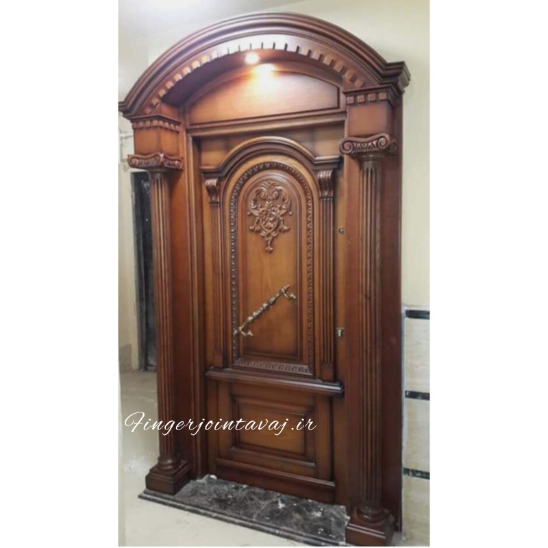 درب تمام چوب لابی مدل 1174