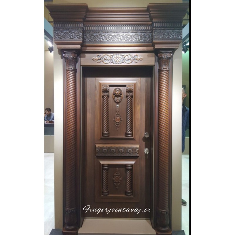 درب تمام چوب لابی مدل 1175