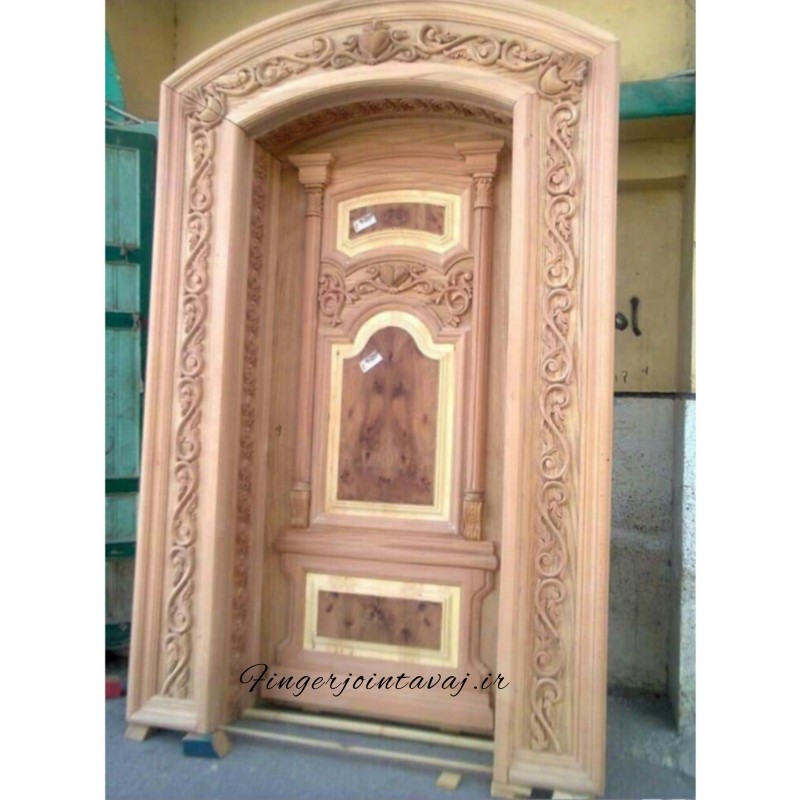 درب تمام چوب لابی مدل 1176