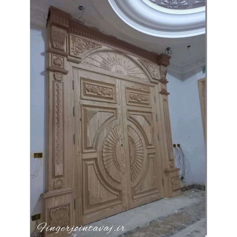 درب تمام چوب لابی مدل 1177