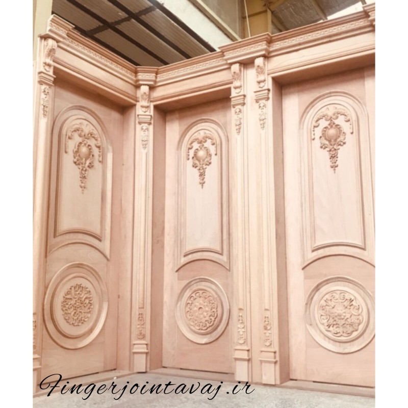 درب تمام چوب لابی مدل 1179