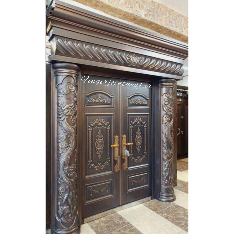 درب تمام چوب لابی مدل 1180