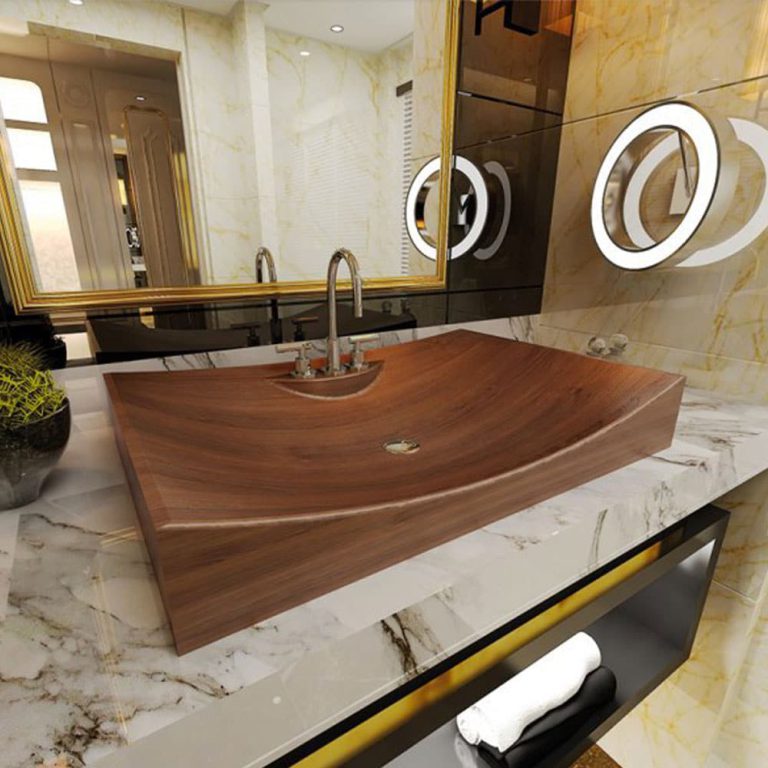 کاسه روشویی چوبی مدل کاوه طرح ۲۳۱۲.FJA