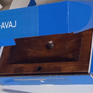 کاسه روشوئی چوبی،مدل فریدون.FJA