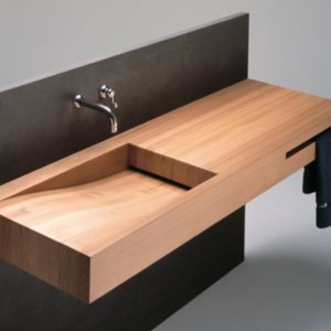 کاسه روشویی چوبی مدل ۱۲۲.FJA