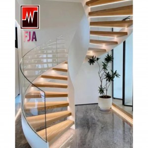 پله چوب طبیعی فینگر جوینت کد ۱۵۱۹ برند FJA