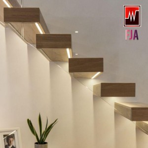 پله چوب طبیعی فینگر جوینت کد ۱۵۲۶ برند FJA