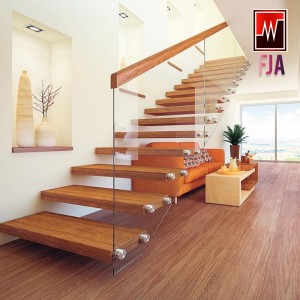 پله چوب طبیعی فینگر جوینت کد ۱۵۳۰  برند FJA