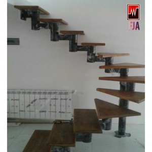 پله چوب طبیعی فینگر جوینت کد ۱۵۴۹ برند FJA