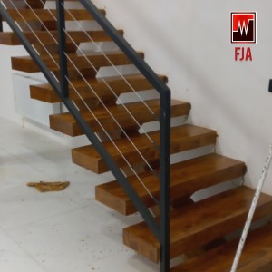 پله چوب طبیعی فینگر جوینت کد ۱۵۵۳ برند FJA