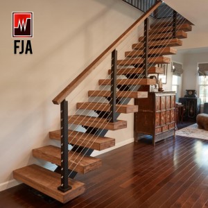 پله چوب طبیعی فینگر جوینت کد ۱۵۵۴ برند FJA