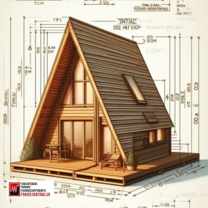 ویلا سوئیسی دوبلکس تک خوابه ۶۱ متری FJA