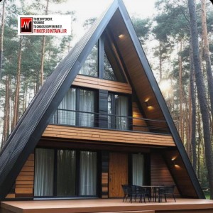 ویلا سوئیسی دوبلکس تک خوابه ۶۱ متری FJA