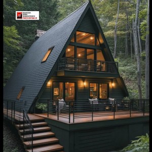 ویلا سوئیسی دوبلکس تک خوابه ۶۱ متری FJA